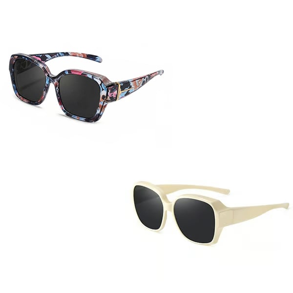 LAST DAY BUY 1 GET 1 FREE😎 Fitover Polarized Sunglasses for Myopia | UV400 & Anti-Blue Light | Ultra-Light Cat-Eye