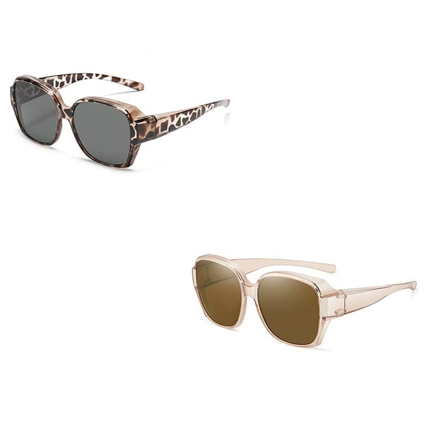 LAST DAY BUY 1 GET 1 FREE😎 Fitover Polarized Sunglasses for Myopia | UV400 & Anti-Blue Light | Ultra-Light Cat-Eye