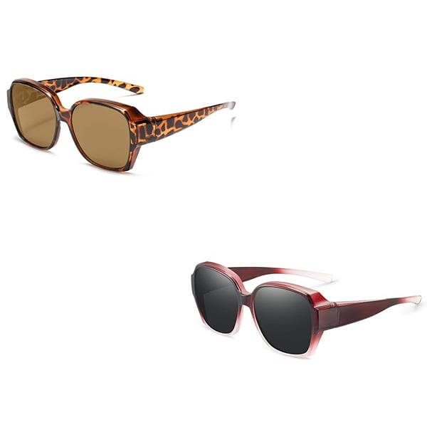 LAST DAY BUY 1 GET 1 FREE😎 Fitover Polarized Sunglasses for Myopia | UV400 & Anti-Blue Light | Ultra-Light Cat-Eye