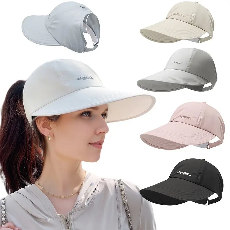 ☀Lightweight UPF Sun Protection Baseball Hat for Men and Women,Adjustable Velcro Closure, All-Season Elastic Design