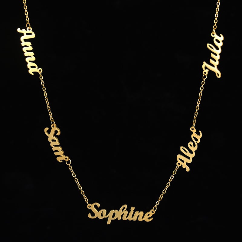 🔥Mother's Day Special Offer 50% OFF - Personalized Multi-Name Necklace for Mother's Day