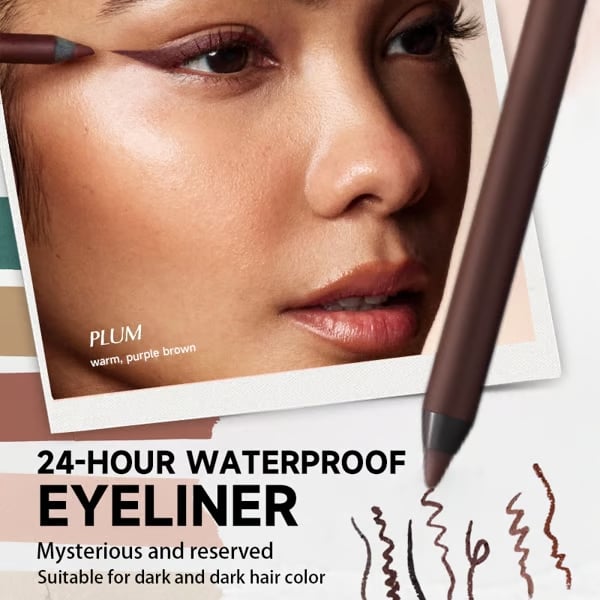 🔥Buy 1 Get 1 Free Only $9.99 Each🌟24 HR Waterproof Eyeliner Sharpenable Eye Pencil