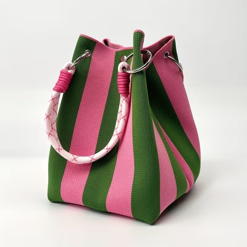 🏆 Limited-Time Sale: 49% OFF 🌴Artisan Handmade Knitted Crochet Bucket Bag