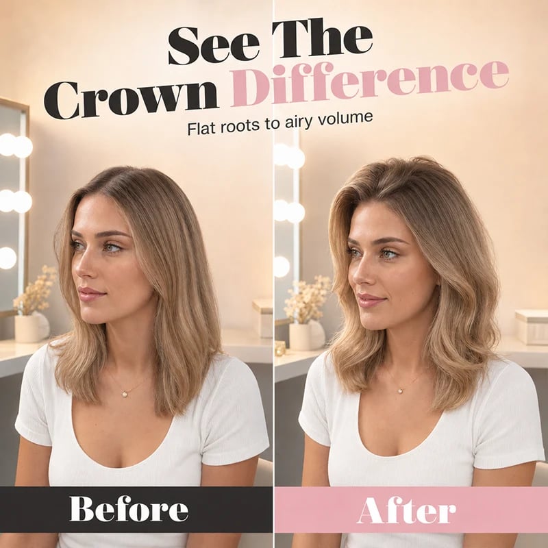 💥Surprise 50% Off!🔥Shape in 3 Seconds!👱‍♀️High Cranial Top Magic Tool!Volumizing Root Lift Clip