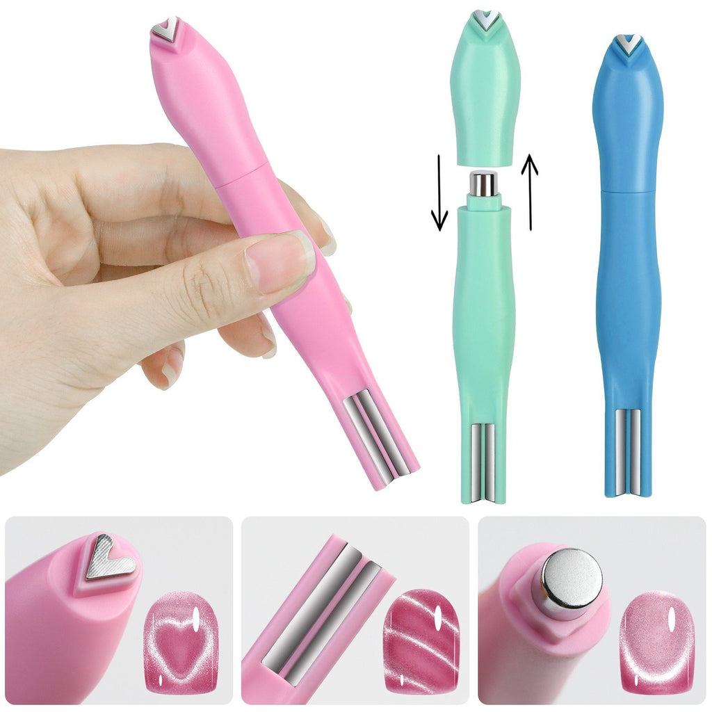 💕Hot sale 49% OFF💅✨ 3-in-1 Cat Eye Nail Magnet Tool