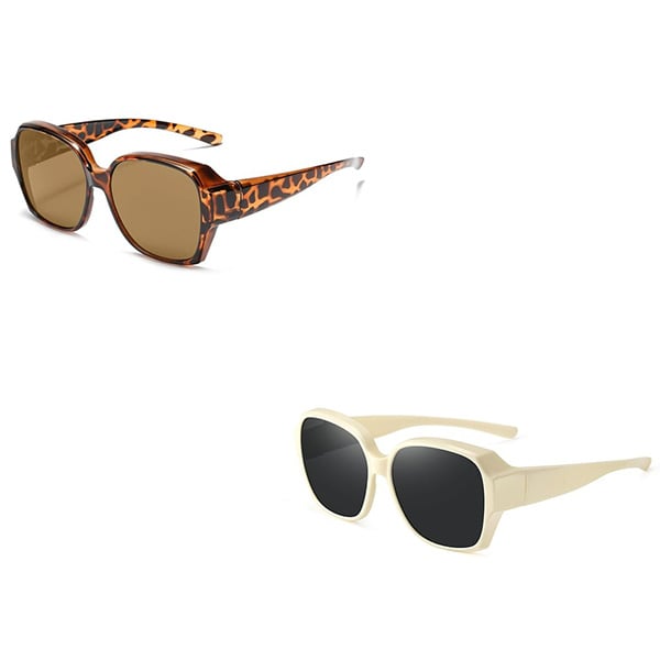 LAST DAY BUY 1 GET 1 FREE😎 Fitover Polarized Sunglasses for Myopia | UV400 & Anti-Blue Light | Ultra-Light Cat-Eye