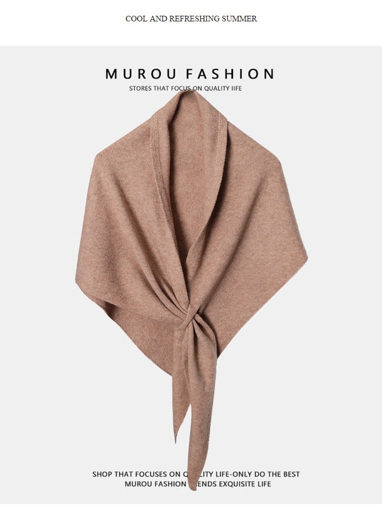 Last Day Promotion -49% OFF💖Women's Solid-Color Cashmere Scarf, Your Everyday Touch of Elegance!🍂