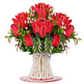 💌2-in-1 Gift & Décor for Every Moment🌸3D Flower Bouquet Pop Up Card