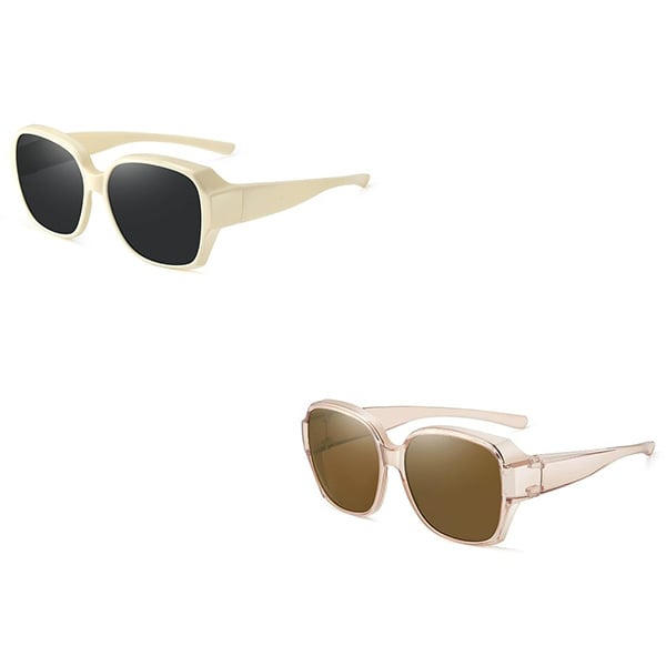 LAST DAY BUY 1 GET 1 FREE😎 Fitover Polarized Sunglasses for Myopia | UV400 & Anti-Blue Light | Ultra-Light Cat-Eye