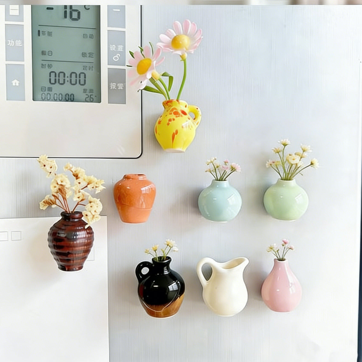 🎁Hot Sale 49% OFF🌸- Mini Vase Fridge Magnet