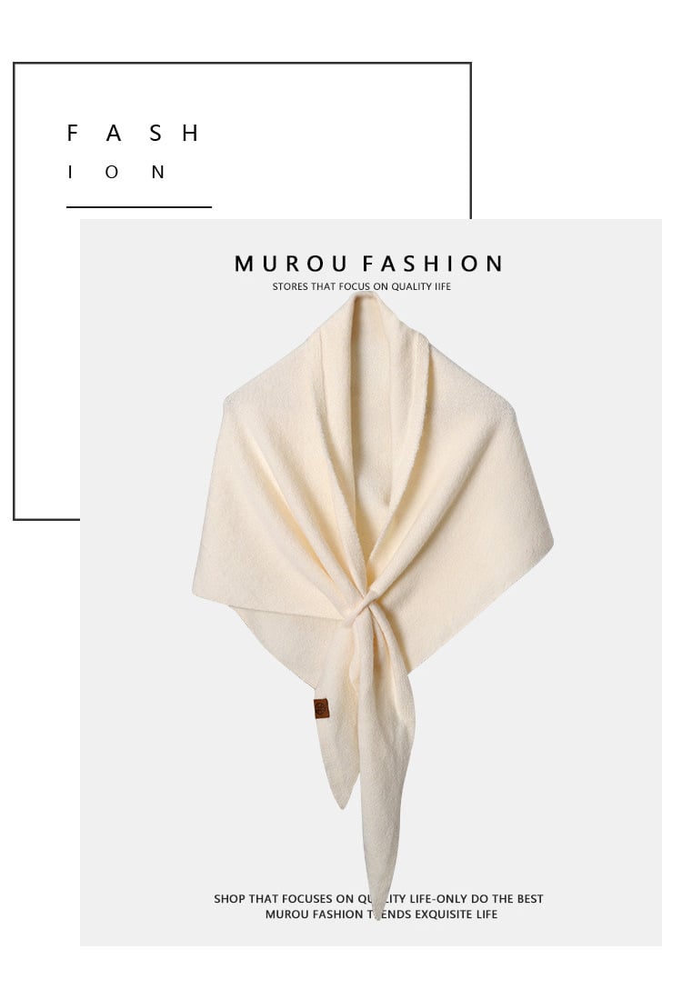 Last Day Promotion -49% OFF💖Women's Solid-Color Cashmere Scarf, Your Everyday Touch of Elegance!🍂