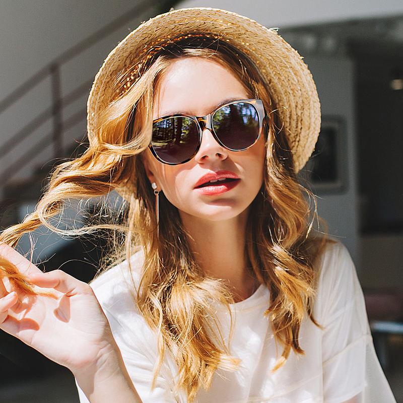 LAST DAY BUY 1 GET 1 FREE😎 Fitover Polarized Sunglasses for Myopia | UV400 & Anti-Blue Light | Ultra-Light Cat-Eye
