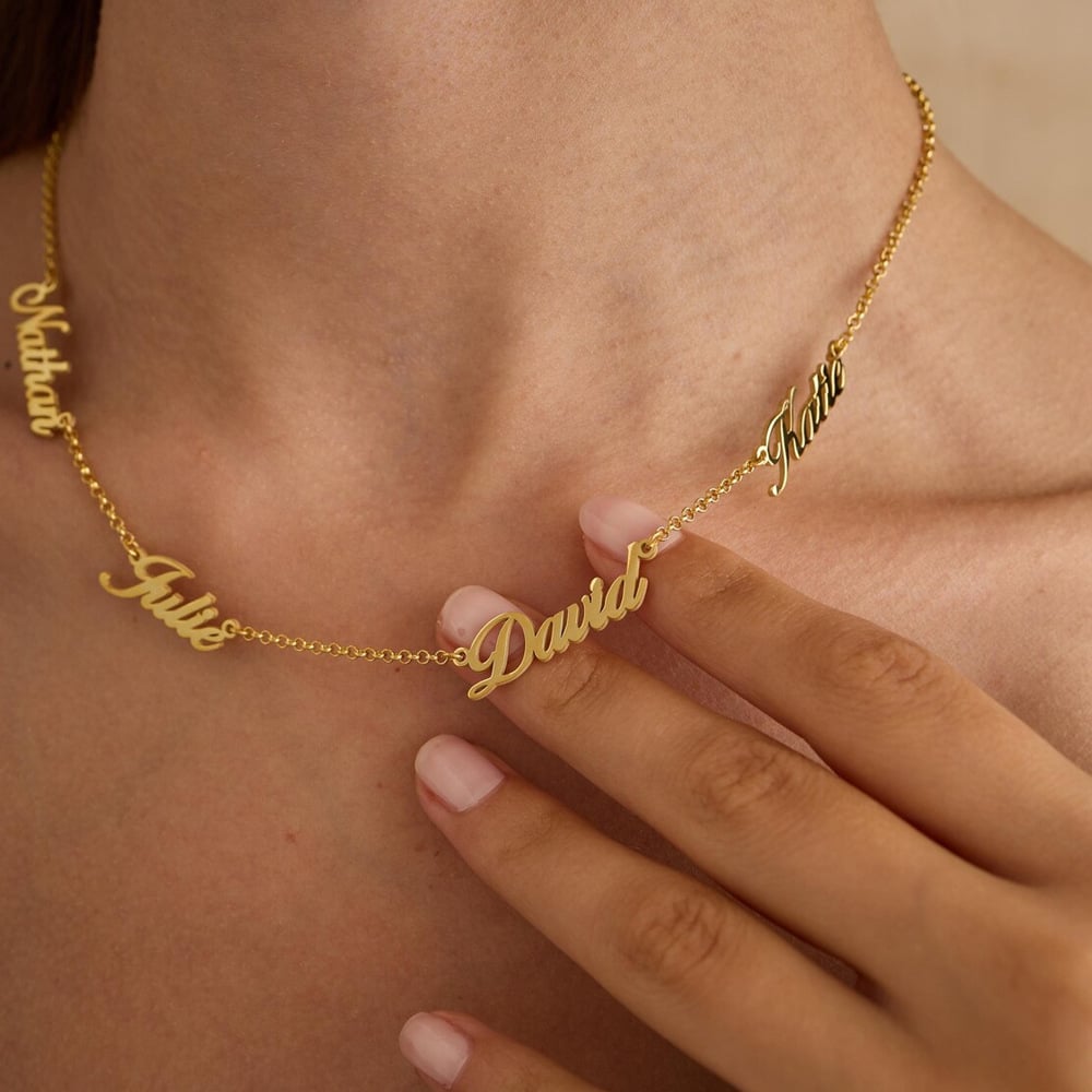 🔥Mother's Day Special Offer 50% OFF - Personalized Multi-Name Necklace for Mother's Day