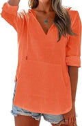 🔥🔥Hot Sale Women's V-Neck Hooded Beach Cover-Up