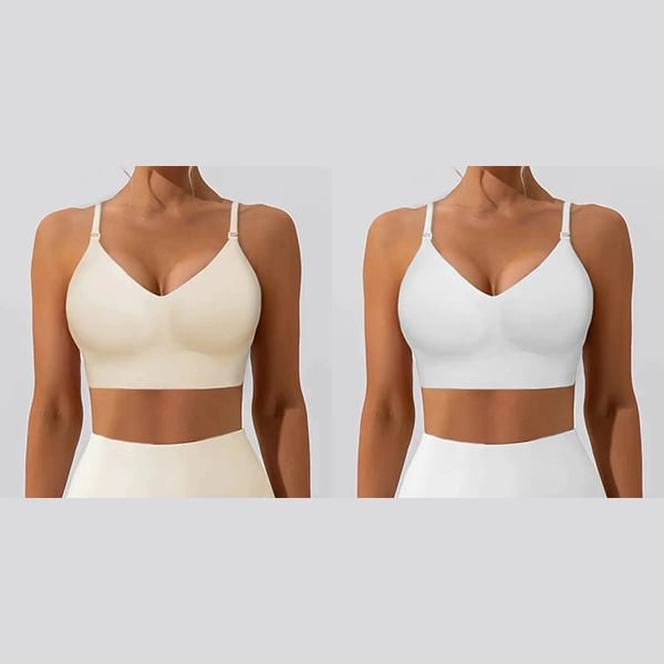 Last Day 49% OFF-🔥Women's Solid Color Wireless Backless Bra