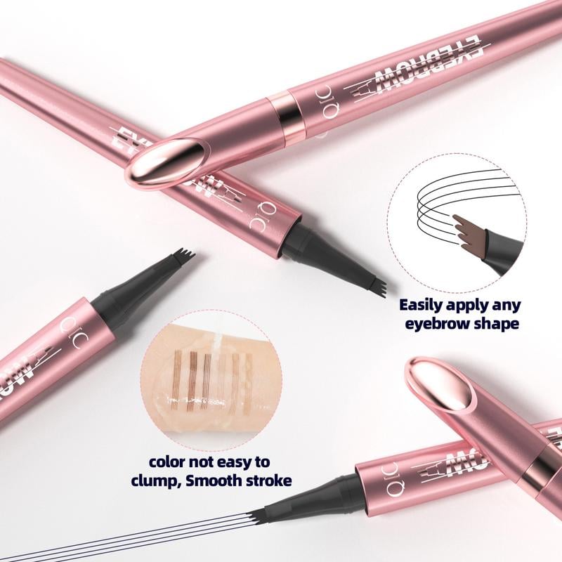 🔥Last Day 49% Off✨3D Waterproof Microblading Eyebrow Pen 4 Fork Tip Tattoo Pencil