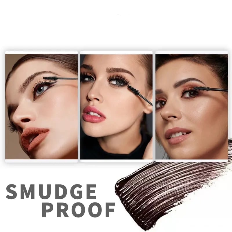 Decoratedo 24H Waterproof Volumizing Mascara – Long-Lasting Thick & Defined Lashes, Smudge-Proof & Sweat-Proof Lash Lift Effect
