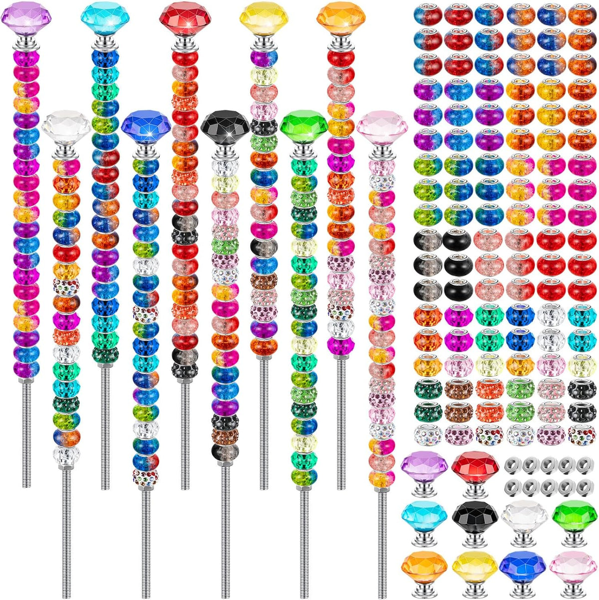 49%OFF🔥DIY Fairy Wand Garden Stake Beads Kits