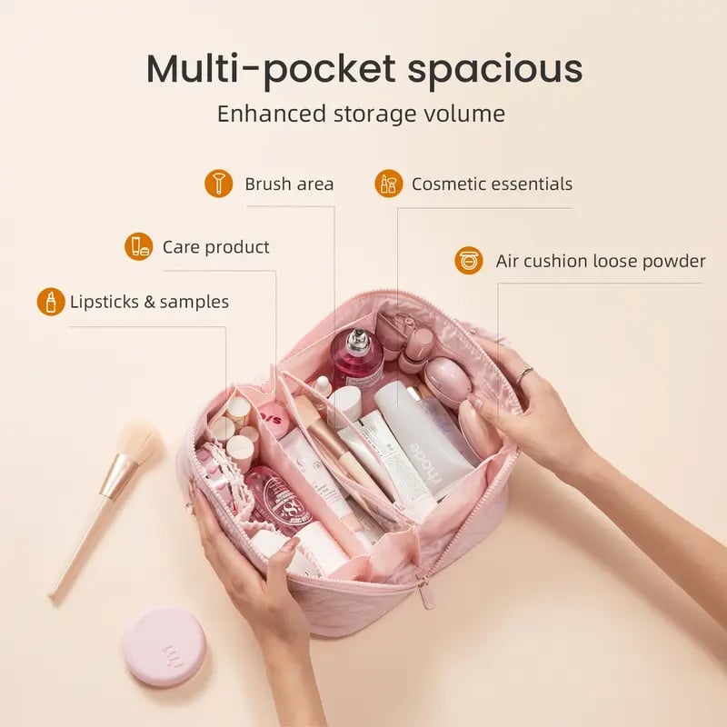 60% OFF This Week Promotions🎉🎉Travel Makeup Bag for Woman