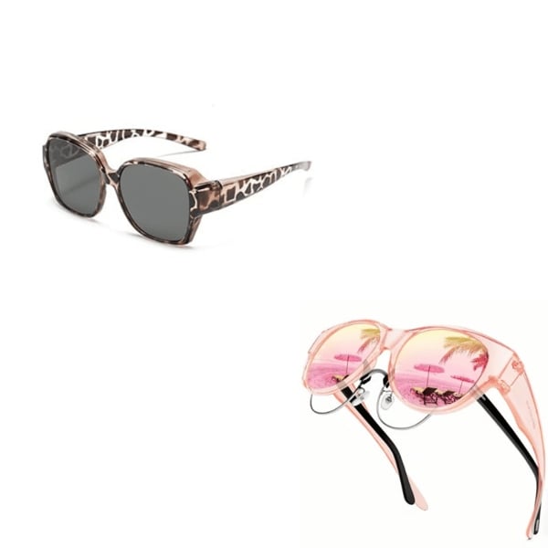 LAST DAY BUY 1 GET 1 FREE😎 Fitover Polarized Sunglasses for Myopia | UV400 & Anti-Blue Light | Ultra-Light Cat-Eye