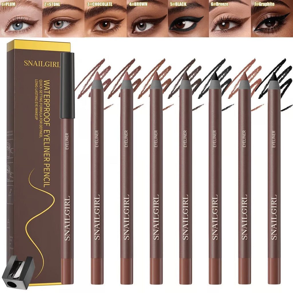 🔥Buy 1 Get 1 Free Only $9.99 Each🌟24 HR Waterproof Eyeliner Sharpenable Eye Pencil