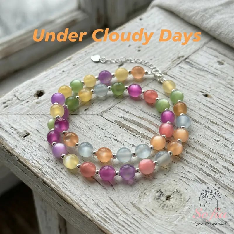 🌈Rainbow Glow Choker & Bracelet – Transform Your Summer Outfits Instantly