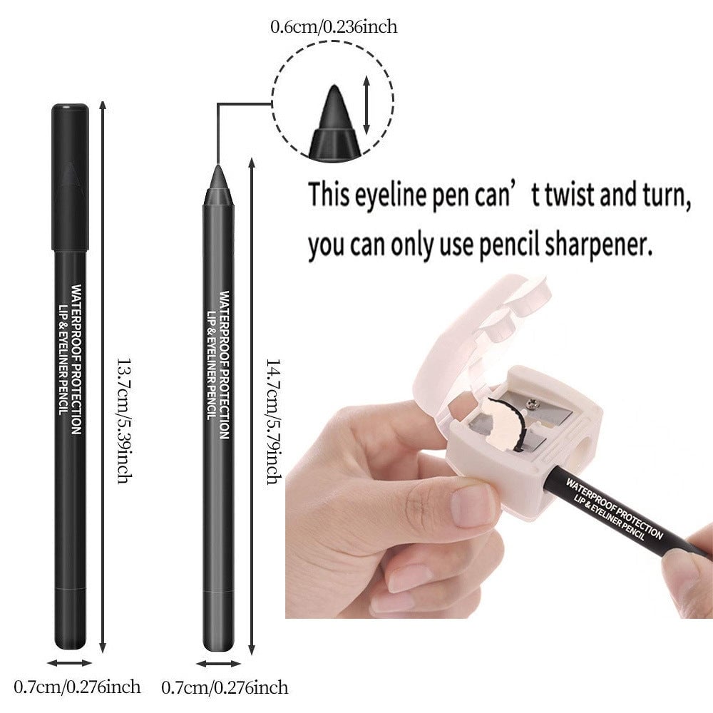 🔥Last Day 49% OFF✨14-Pack Eyeliner Pencil Waterproof Colored Gel Liners