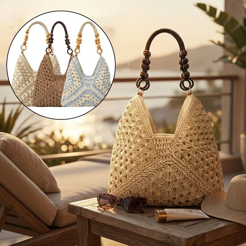 🌓Last Day 49% OFF-✨Woven Straw Shoulder Bag