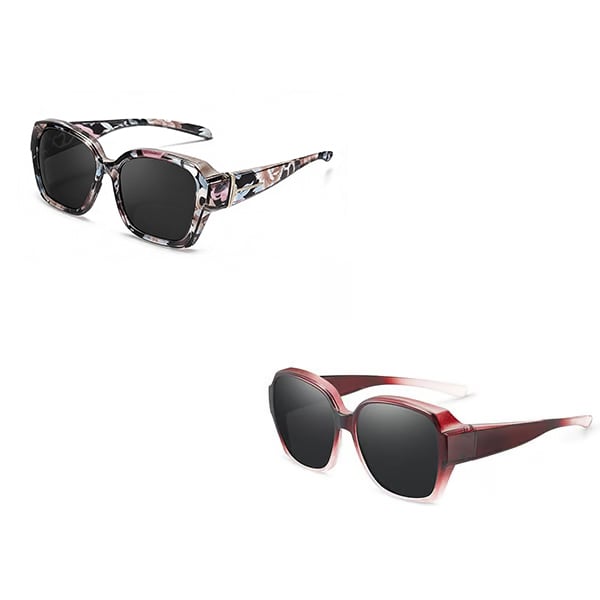 LAST DAY BUY 1 GET 1 FREE😎 Fitover Polarized Sunglasses for Myopia | UV400 & Anti-Blue Light | Ultra-Light Cat-Eye