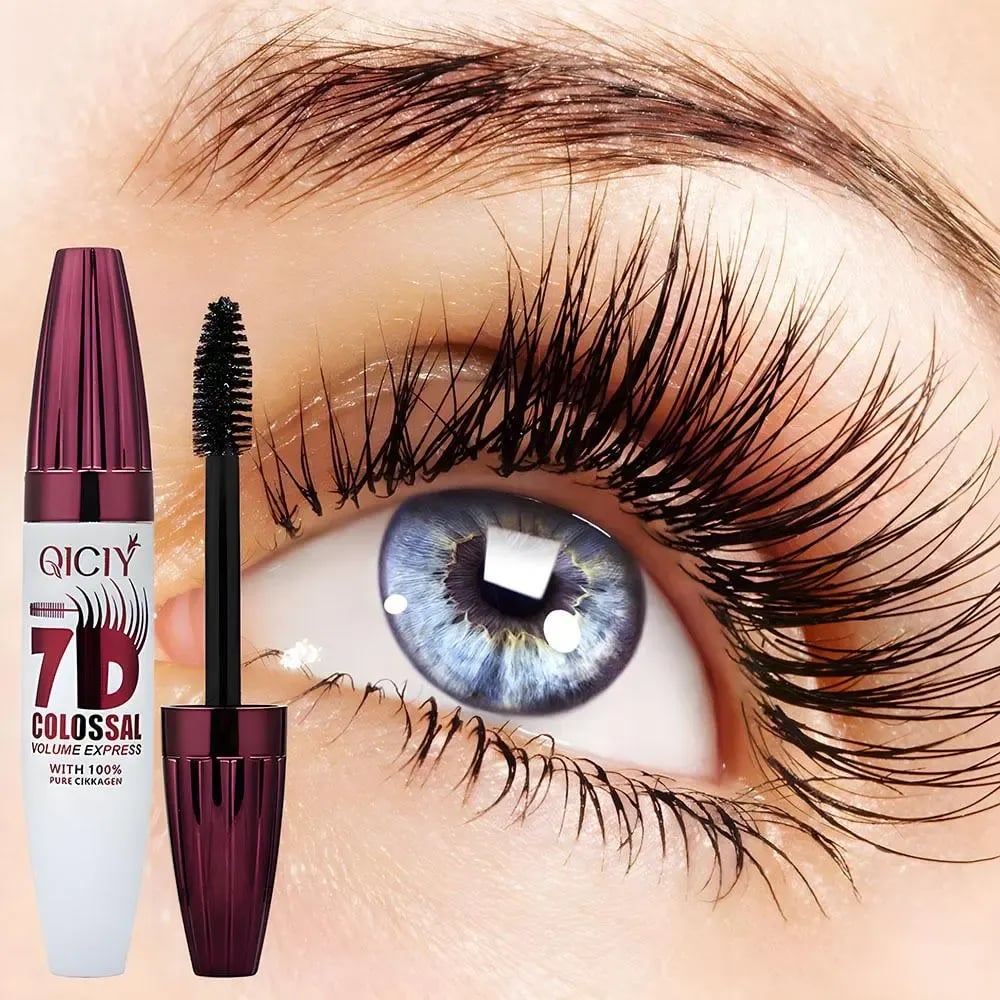 🏆1 Bestselling🏆7D Waterproof Volume Mascara, Long Lasting Natural Curling Lashes for Professional Eye Makeup