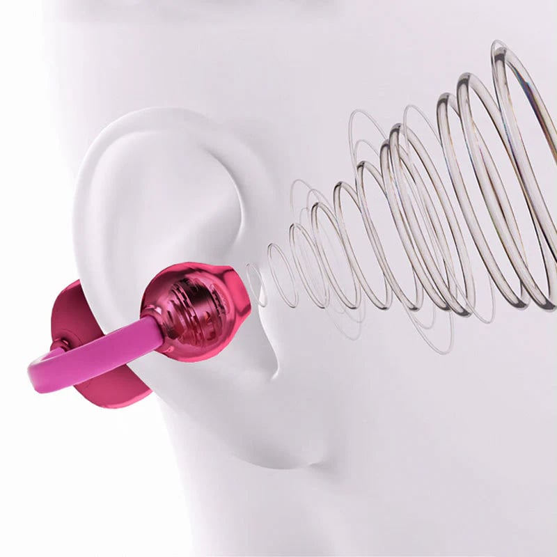 ⏰49% OFF✨💞Fashionable Clip-On Wireless Headphones with Handbag