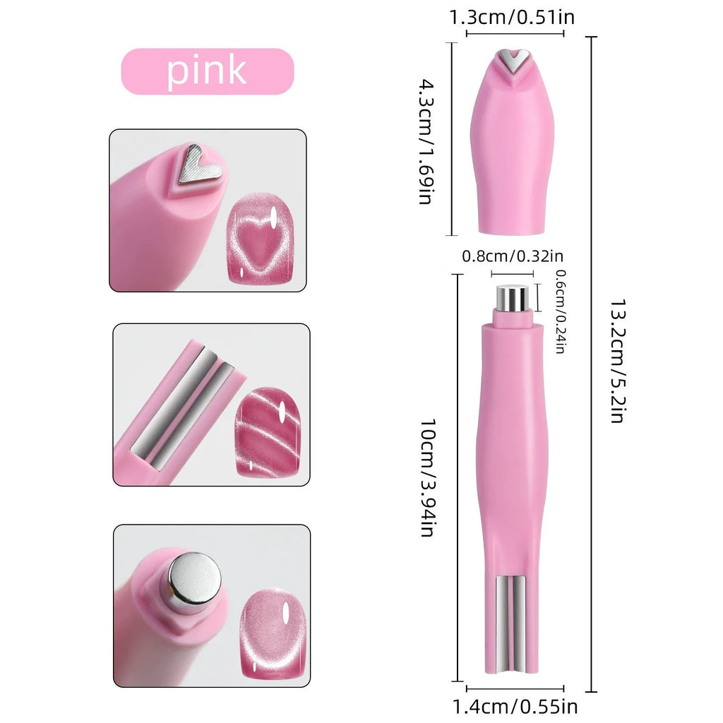 💕Hot sale 49% OFF💅✨ 3-in-1 Cat Eye Nail Magnet Tool