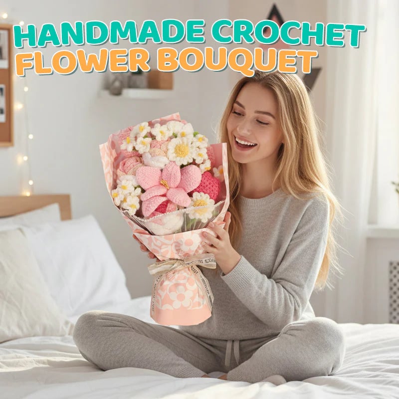 🔥2026 New Arrivals 49% Off for a Limited Time💐Handmade Crochet Flower Bouquet