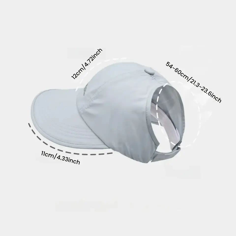 ☀Lightweight UPF Sun Protection Baseball Hat for Men and Women,Adjustable Velcro Closure, All-Season Elastic Design