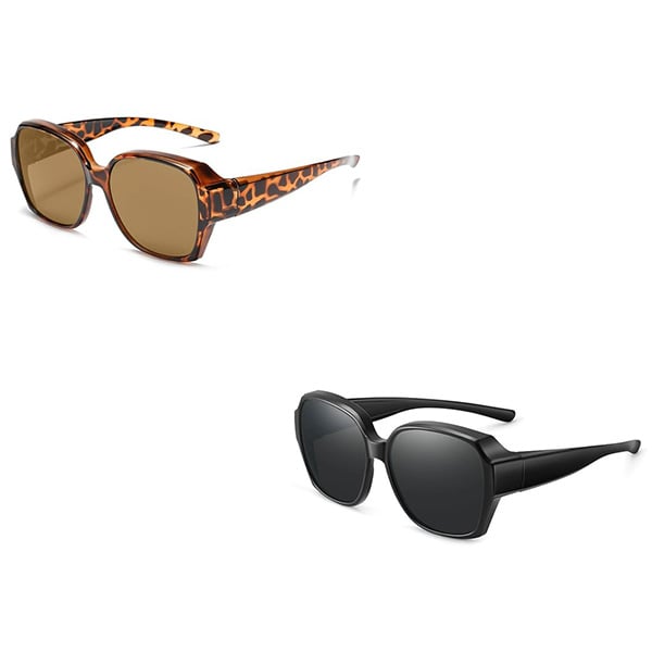 LAST DAY BUY 1 GET 1 FREE😎 Fitover Polarized Sunglasses for Myopia | UV400 & Anti-Blue Light | Ultra-Light Cat-Eye