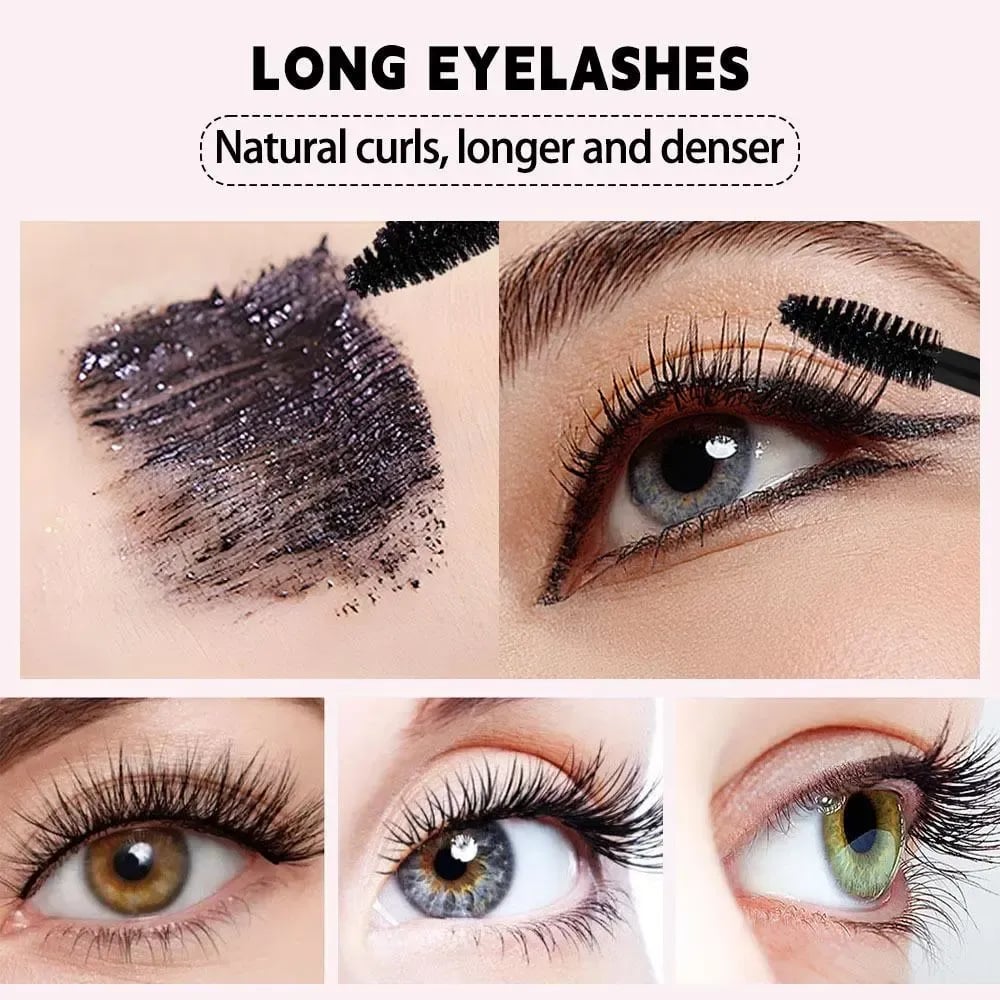 🏆1 Bestselling🏆7D Waterproof Volume Mascara, Long Lasting Natural Curling Lashes for Professional Eye Makeup