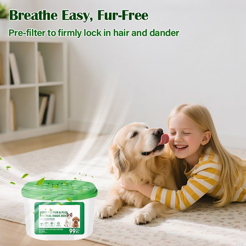 🔥2026 SALE - Home Pet Fur & Odor Removal Magic Box