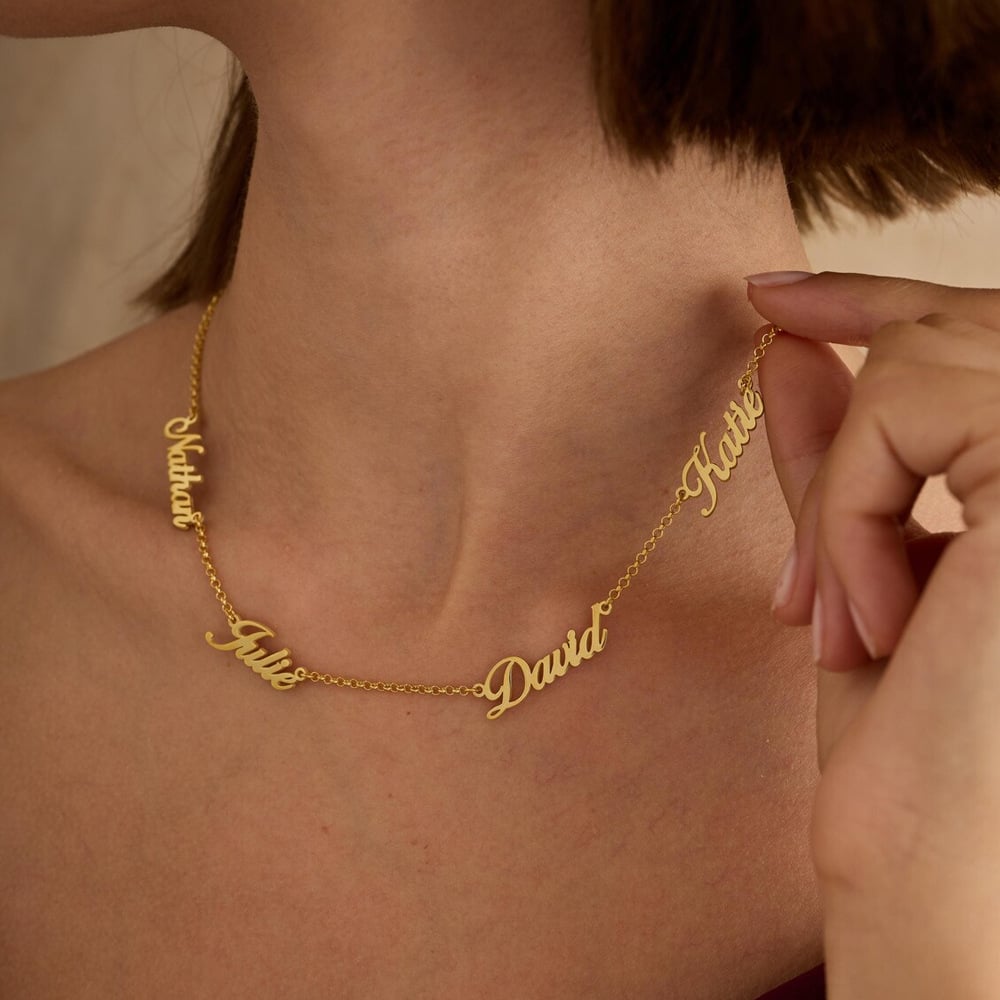 🔥Mother's Day Special Offer 50% OFF - Personalized Multi-Name Necklace for Mother's Day