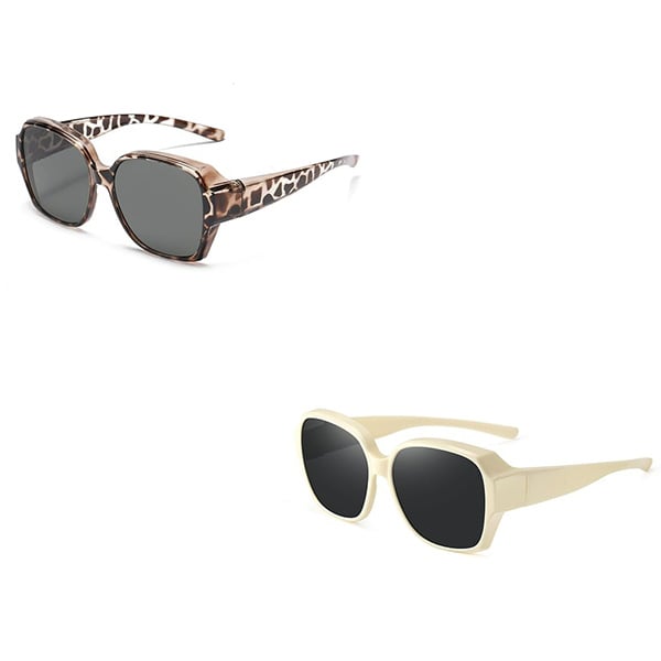LAST DAY BUY 1 GET 1 FREE😎 Fitover Polarized Sunglasses for Myopia | UV400 & Anti-Blue Light | Ultra-Light Cat-Eye