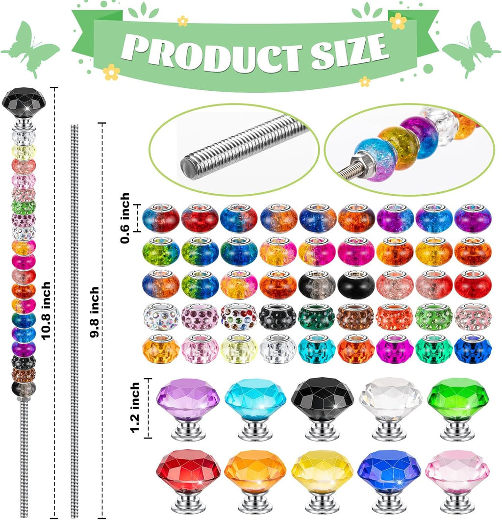 49%OFF🔥DIY Fairy Wand Garden Stake Beads Kits