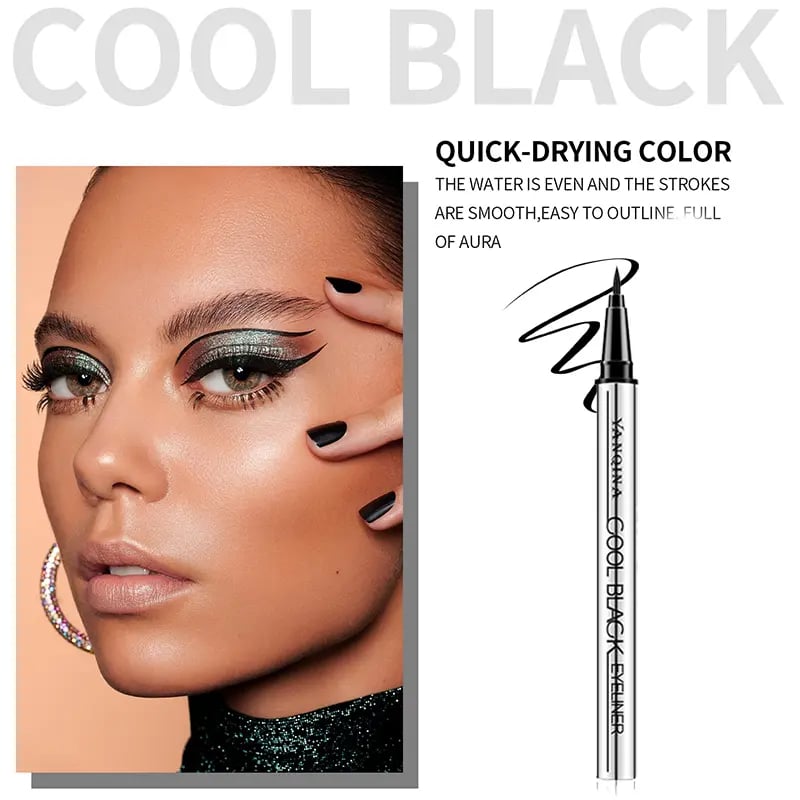 🌓Last Day 49% OFF-Long-lasting Waterproof Eyeliner - Vegan, 24H Smooth & Lightweight Creamy
