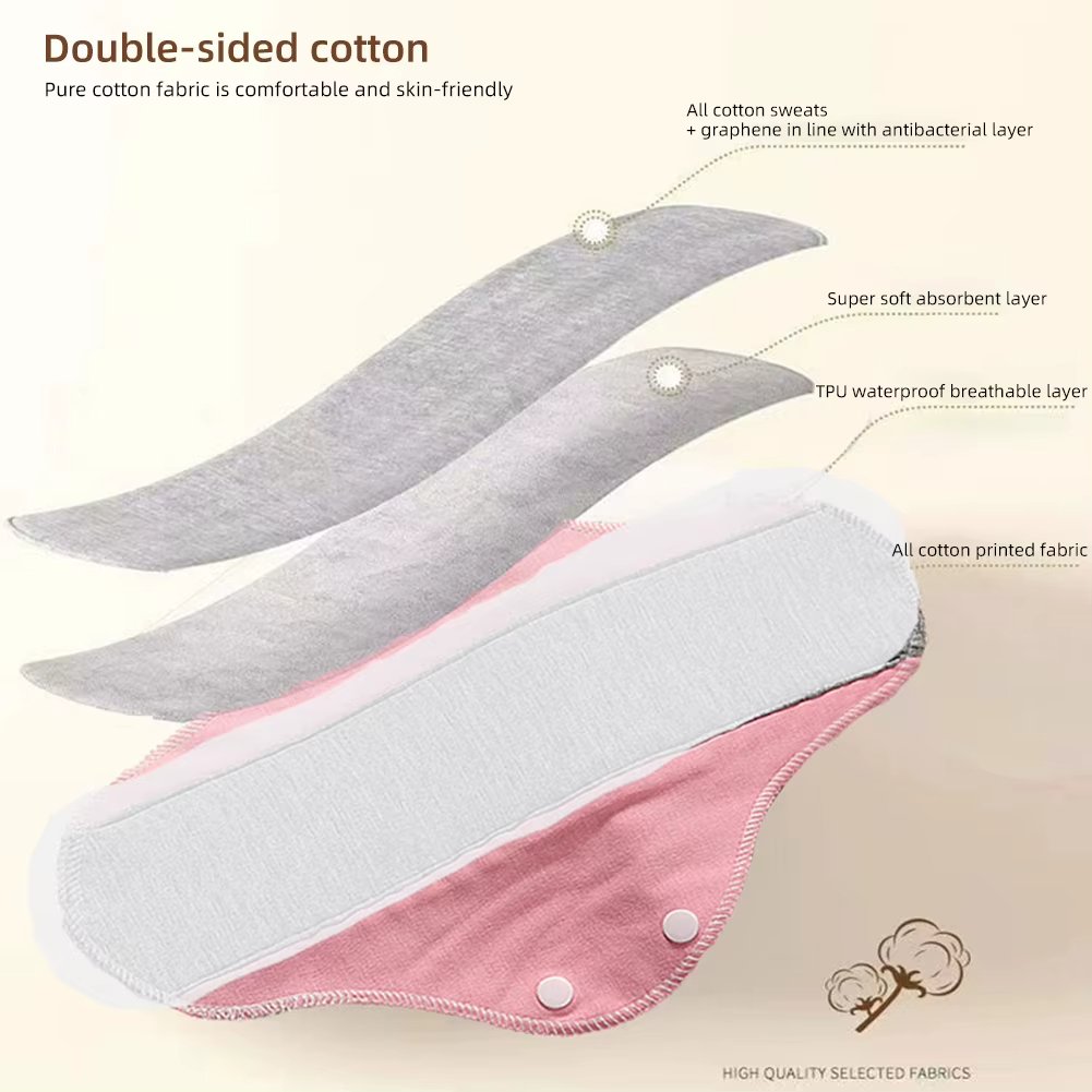 🔥Last Day 49% OFF🧘 Soft Washable Panty Liners – Non-Slip, Reusable Feminine Care Pads!