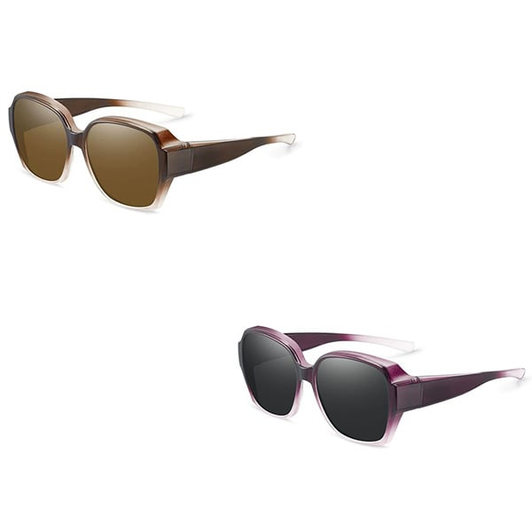 LAST DAY BUY 1 GET 1 FREE😎 Fitover Polarized Sunglasses for Myopia | UV400 & Anti-Blue Light | Ultra-Light Cat-Eye