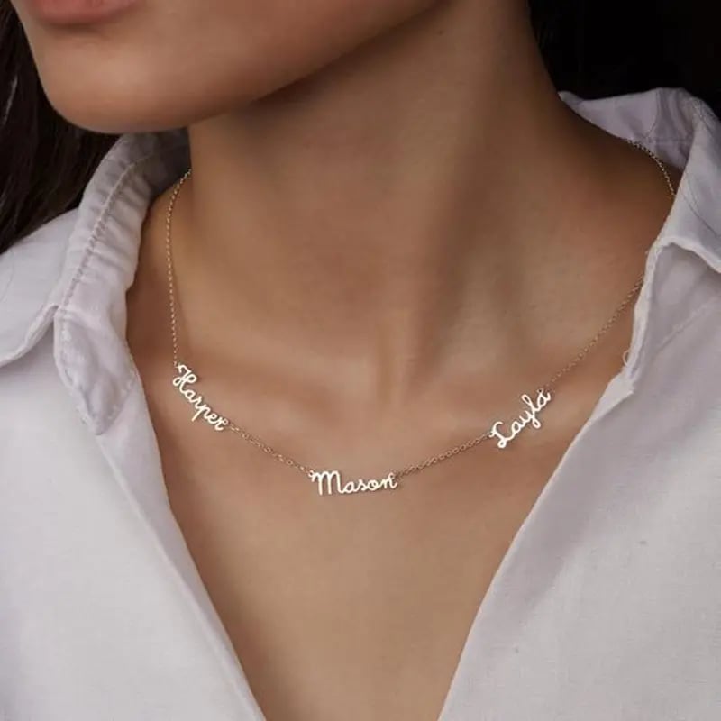 🔥Mother's Day Special Offer 50% OFF - Personalized Multi-Name Necklace for Mother's Day
