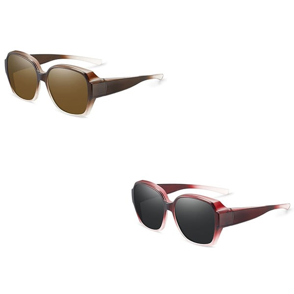 LAST DAY BUY 1 GET 1 FREE😎 Fitover Polarized Sunglasses for Myopia | UV400 & Anti-Blue Light | Ultra-Light Cat-Eye