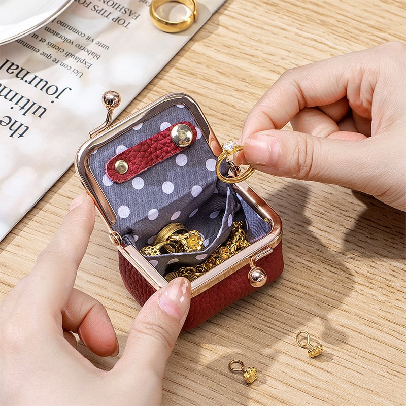 🔥This Week's Special Price ✨New Arrival✨Genuine Leather Mini Jewelry Box