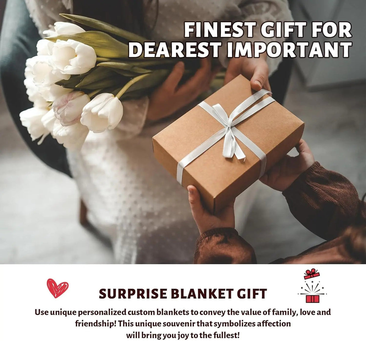 💖Hug in a Blanket | Meaningful Gift for Loved Ones