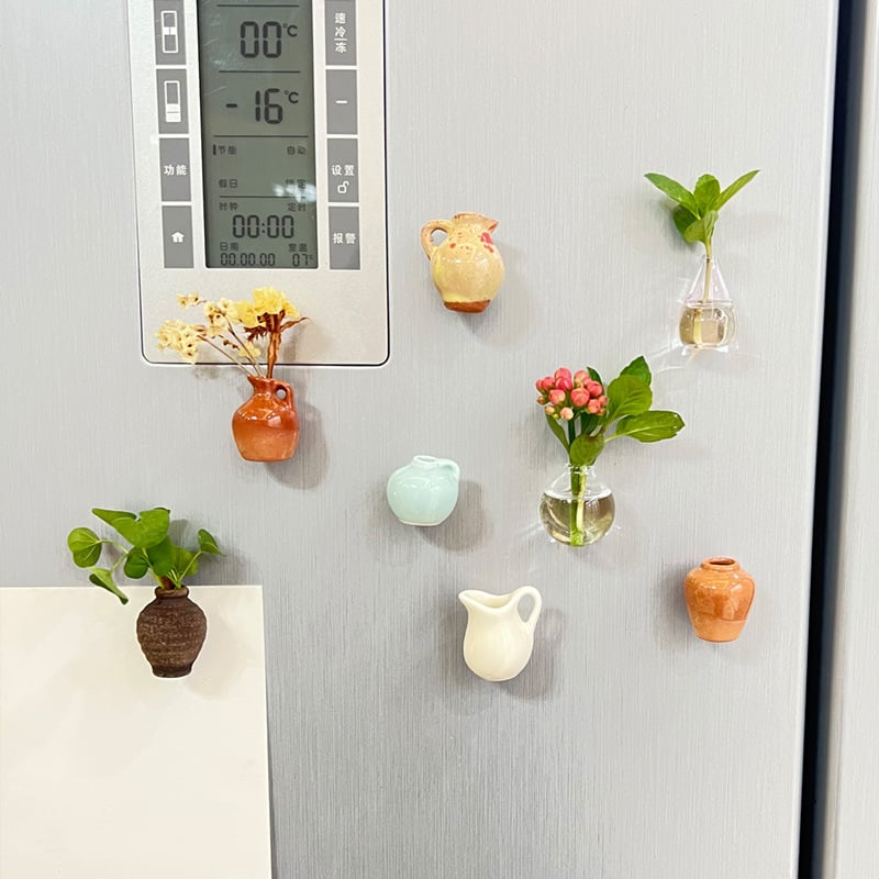 🎁Hot Sale 49% OFF🌸- Mini Vase Fridge Magnet