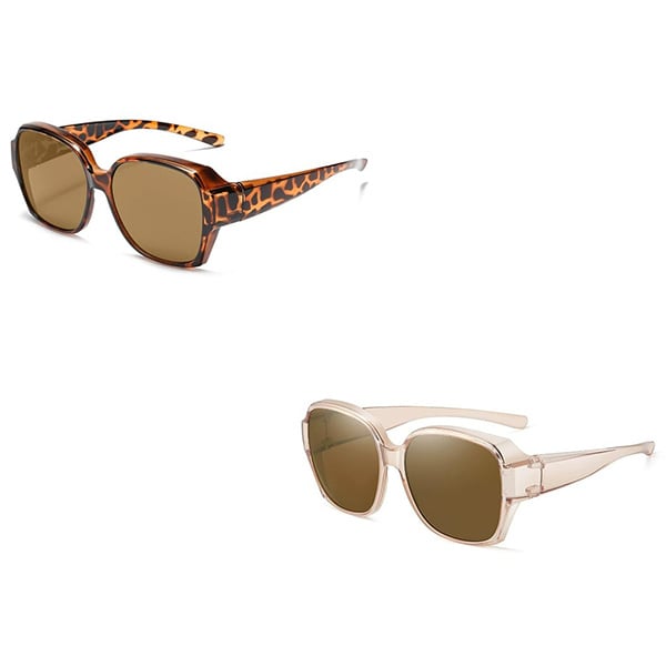 LAST DAY BUY 1 GET 1 FREE😎 Fitover Polarized Sunglasses for Myopia | UV400 & Anti-Blue Light | Ultra-Light Cat-Eye