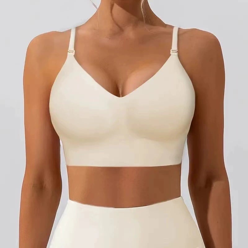 Last Day 49% OFF-🔥Women's Solid Color Wireless Backless Bra